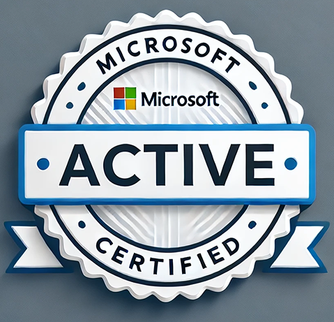 Active Microsoft Certifications Badge