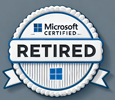 Retired Microsoft Certifications Badge